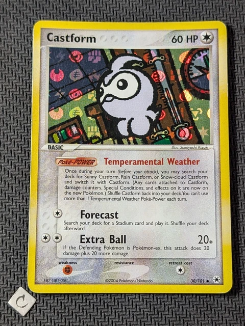 castform pokemon card value 30/101 - Hidden Legends Reverse Holo TCG LP $21.99 The item available is listed in the Title Castform - 116/172 (Reverse Foil)