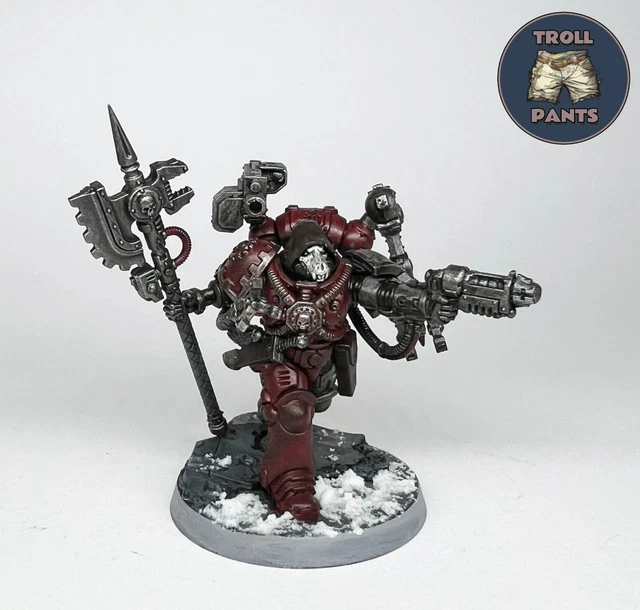 Warhammer 40k – Iron Priest Des Space Wolves – Figurine à Monter 53-19 – Prêtre De Fer Loup