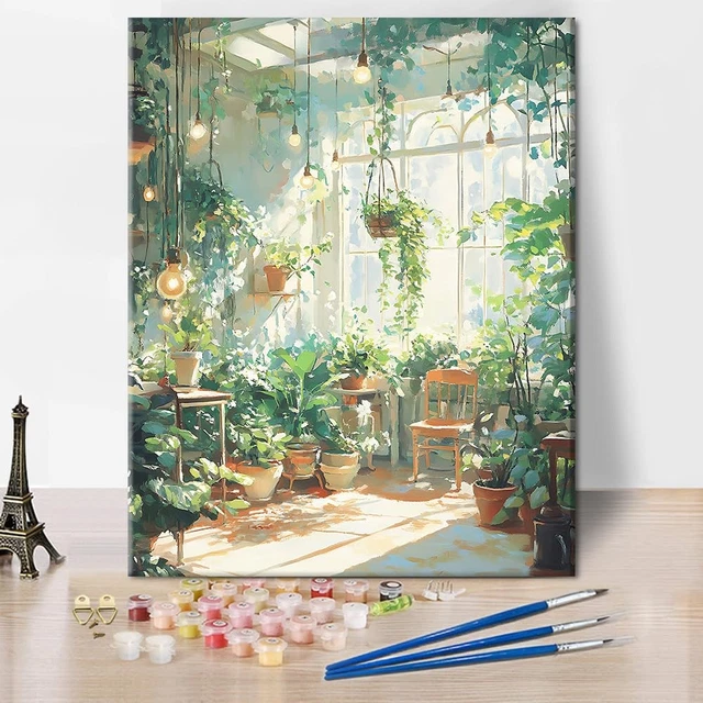 Peinture par Numéro Enfant Adultes débutants 40x50cm sans cadre,Numéro Peinture par Numéro Enfant Adultes débutants 40x50cm sans cadre,Numéro