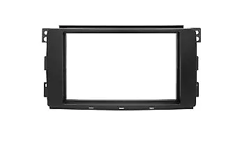 Mascherina Autoradio Stereo 2Iso Grigia Smart Forfour 04>06 Fortwo 2 W451 07>10