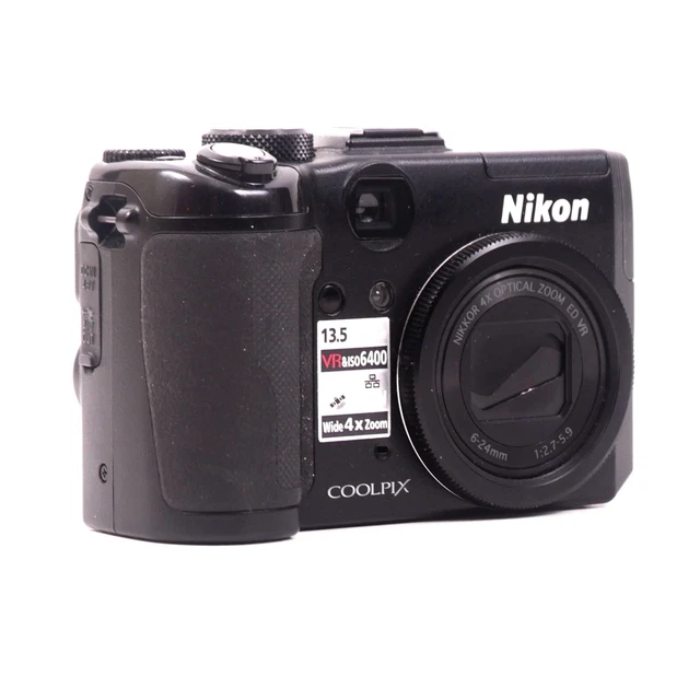 Nikon Coolpix P6000 Appareil photo compacte avec GPS - Réf 261001