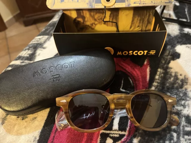 Moscot Lemtosh Occhiali Da Sole Original Jhonny Deep, 2023 Unisex46 Marroni