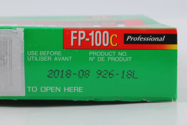 [Brand NEW 1 Packs] FujiFilm FP-100C Pro Instant Color Film 2018-08 from japan