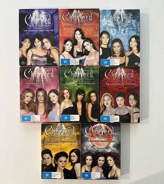 CHARMED SEASON 1-8 (DVD) Region 4 Complete TV Series Seasons 1 2 3 4 5 ...