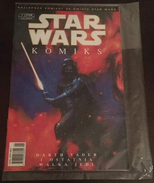 Star Wars Comics Polish Magazine 1/2008 First Issue Rare!!!