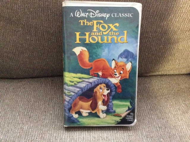 THE FOX AND The Hound, A Walt Disney Classic VHS Black Diamond Edition ...