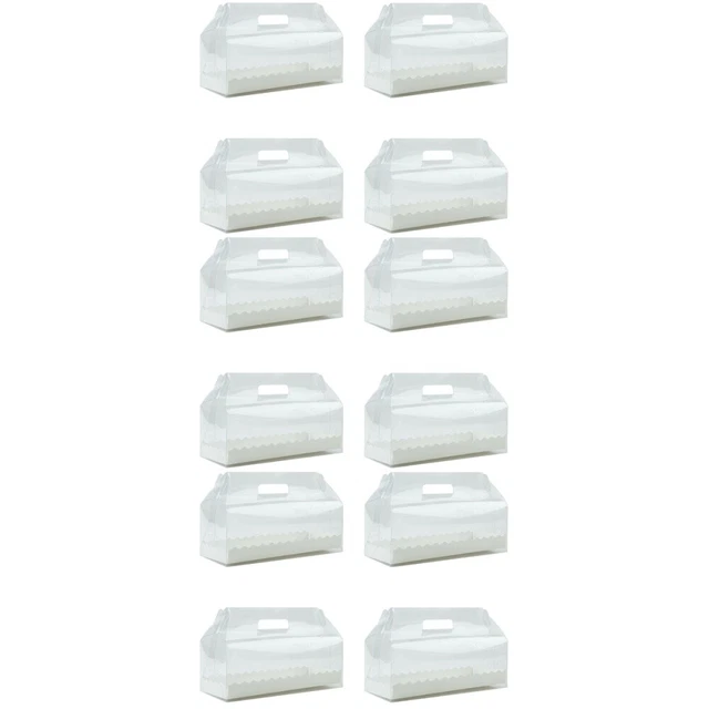 12 pz scatola per torte rotola scatola per imballaggio torte scatola per pasticceria