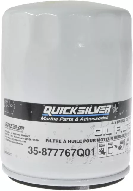 Mercury Quicksilver 877769Q01 Oil Filter