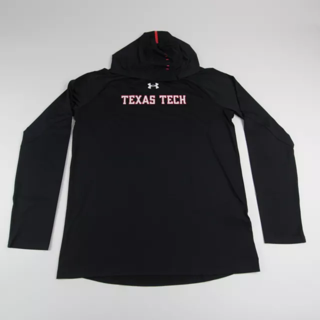 Texas Tech Red Raiders Under Armour Long Sleeve Shirt Men's Black New