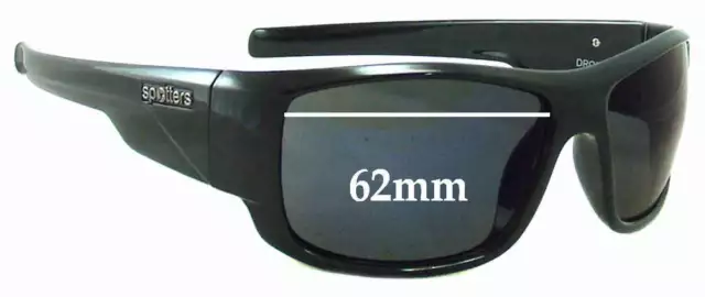 SFx Replacement Sunglass Lenses fits Spotters Droid - 62mm Wide