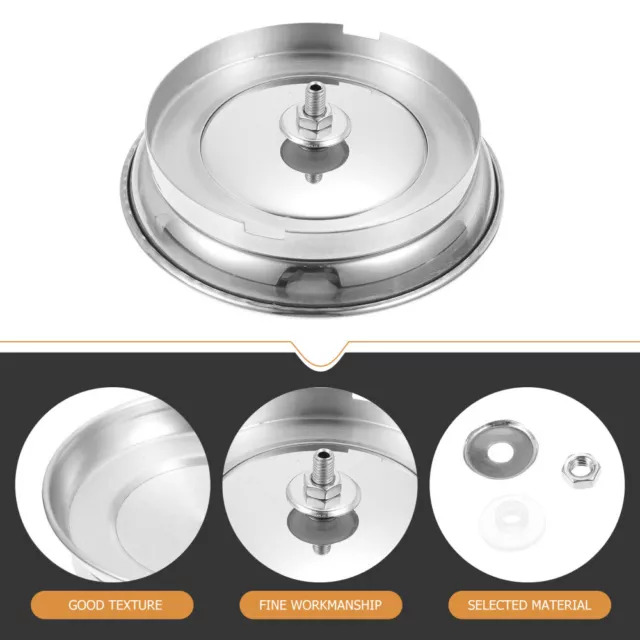 4 Pcs Stainless Steel Lid Button Pan Grips Kitchen Pot Handles