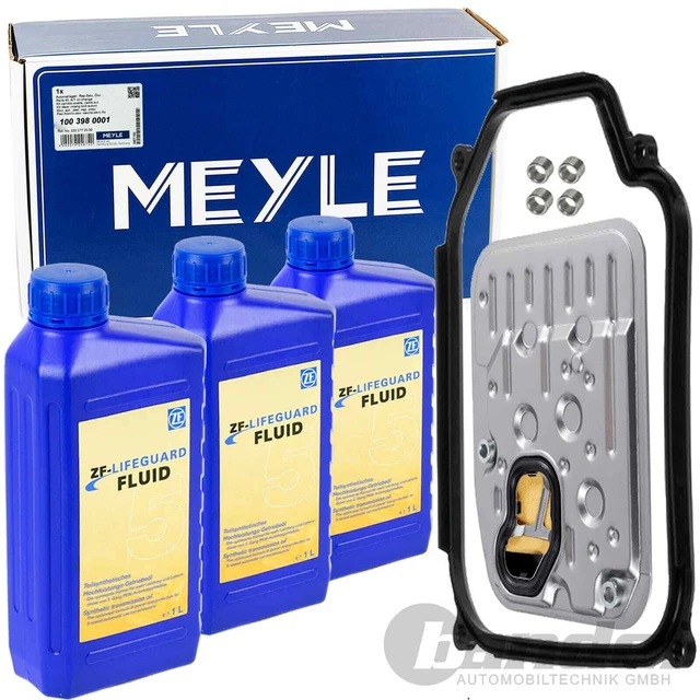 KIT FILTRI IDRAULICI MEYLE + OLIO ATF 4 MARCE AG4 CAMBIO per GOLF 3 PASSAT 35i