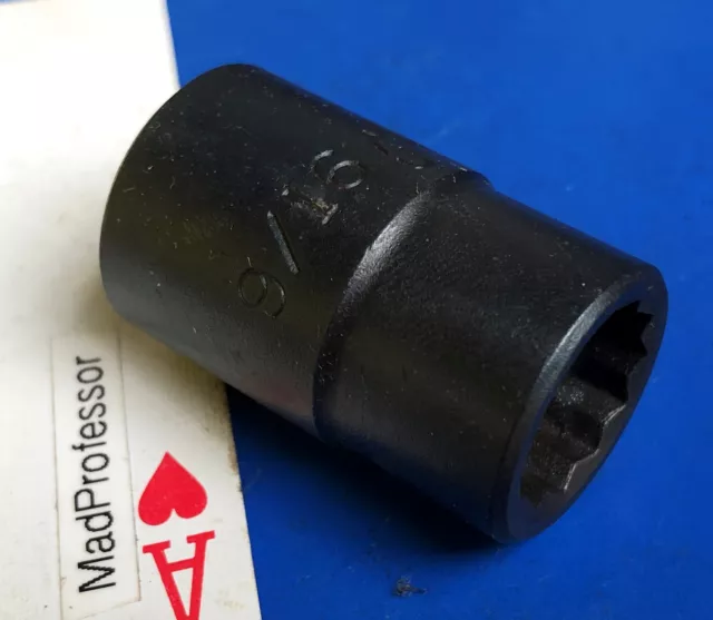 MAC Tools USA 1/2" drive SAE 9/16" Shallow 12-point Impact Socket wrench NEW