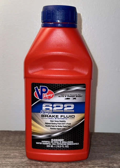NEW VP Racing Fuels 622 "Brake Fluid" Full Synthetic 500ML 16.9 FL OZ VP PN 2551