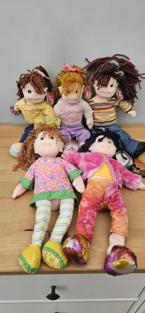 Ty Beanie Babies Boppers Plush Doll Bundle