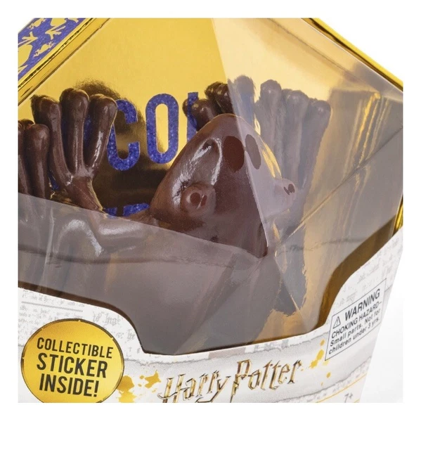 HARRY POTTER CHOCOLATE Squishy Frog Toy Brown Noble Collection With