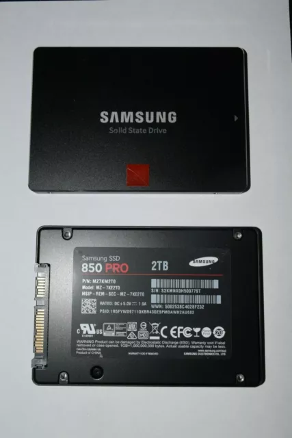  Samsung 850 PRO - 1TB - 2.5-Inch SATA III Internal SSD  (MZ-7KE1T0BW) : Electronics