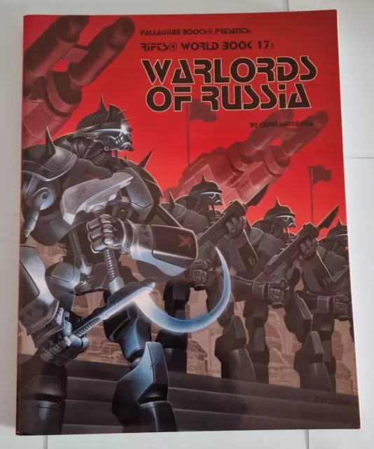 WARLORDS OF RUSSIA World Book 17 per RIFTS Sourcebook libri palladio RPG