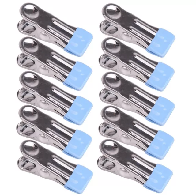 10 Pcs Wäscheklammern Schal-Clips Strandkorb-Clips Haushalt