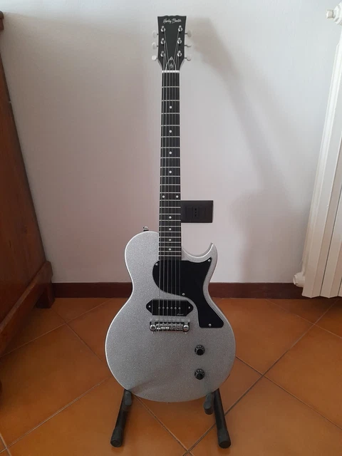 Chitarra Elettrica Harley Benton SC Junior Silver Sparkle