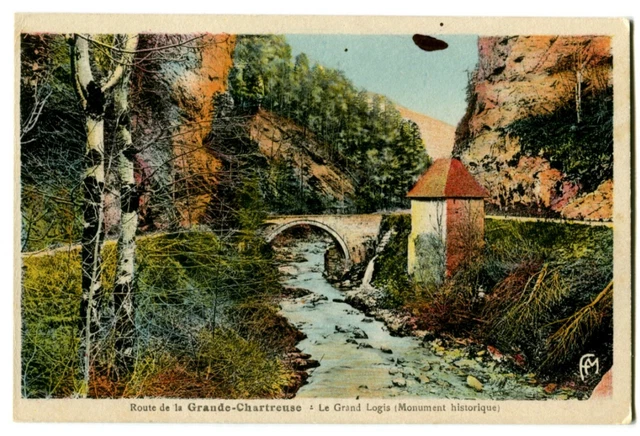CPA 38 Isère Route de la Grande Chartreuse Le Grand Logis