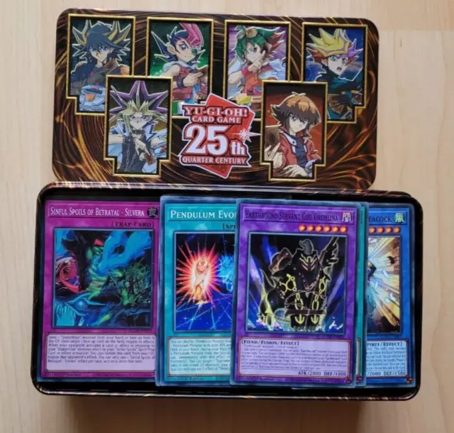 über 500 Yugioh Karten (neuwertig) in Tin 2023 keine Karte mehr als 3x DE & ENG