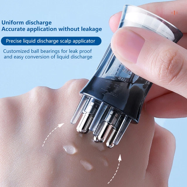 Scalp Applicator Liquid Comb Hair Growth Treatment Essential Tools Head Massa TS