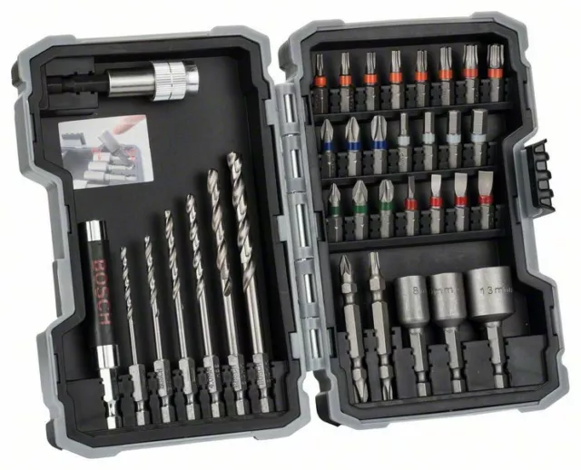 6x Bosch Taladro Y Destornillador Set Pro Metal, 35-teilig