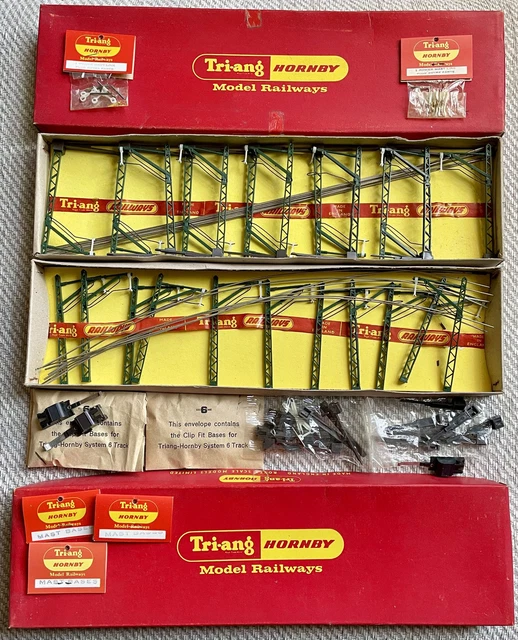 Triang R 425 TRIANG HORNBY R416U and R418U Catenary Sets £83.92 - PicClick UK