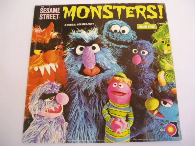 Sesame Street - Monsters - Scarce Lp