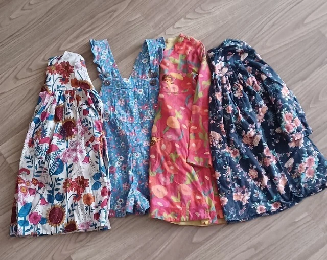 Kids Girls Dress & Playsuit Bundle x 4 Next Oilily age 3 to 4 years Floral