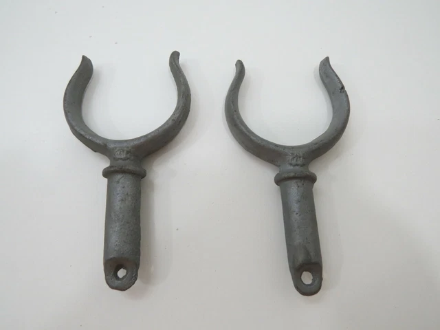 Galvanized Pair 2 Inch Wilcox Crittenden Oar Locks Row Boat (C2.5A650A)