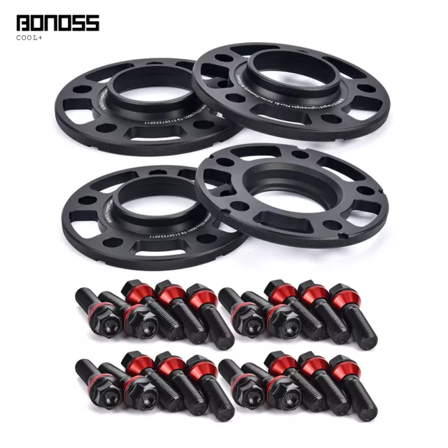 4pcs 10mm Hubcentric Wheel Spacers 5x112 66.5 for BMW 214d 216i 218i 220i 225i