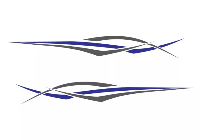 1800mm Vehicle Stripes Vehicle Boat RV Campervan Caravan Motorhome str08