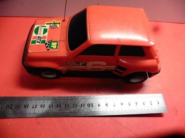 Jouet Ancien Voiture R5 Turbo Joustra – Made In France, Plastique, Mécanique