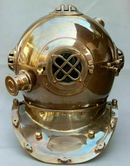 MINI CASQUE DE plongée sous-marine de Style Antique, en laiton, en acier de... EUR 65,88 - FR