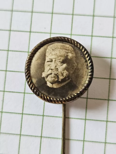 Kaiser Wilhelm Anstecker - Preußen Militaria Nadel Abzeichen Alt