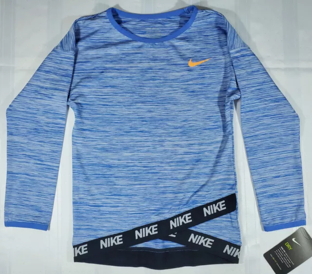 Nike Girl's Dri-Fit Therma Long Sleeve Shirt. Size 6