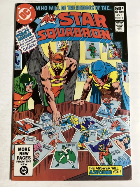 ALL STAR SQUADRON 1 DC COMICS - Rich Buckler Roy Thomas - Combine Shipping