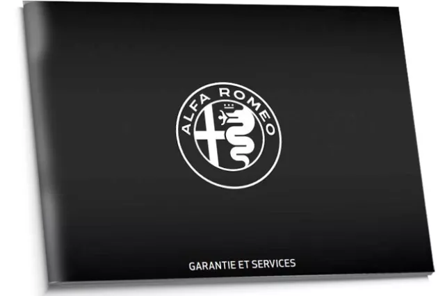 Carnet D'entretien Français Alfa Romeo Depuis 2016