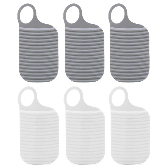 6 piezas tabla de lavar útil artículos para el hogar mini tabla de lavar lavado a mano