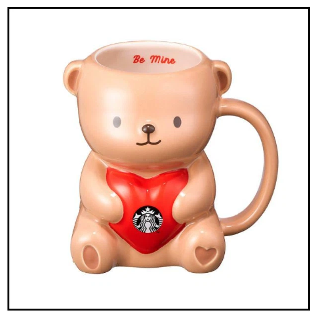 STARBUCKS KOREA 2024 Be Mine Bear Mug 355ml 49.11 PicClick