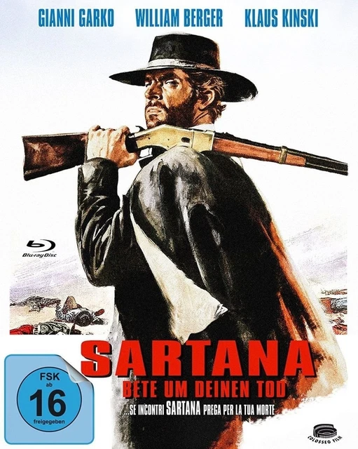 SARTANA-BETE UM DEINEN TOD -  John Garko,Klaus Kinski, PAROLINI   DVD NEUF