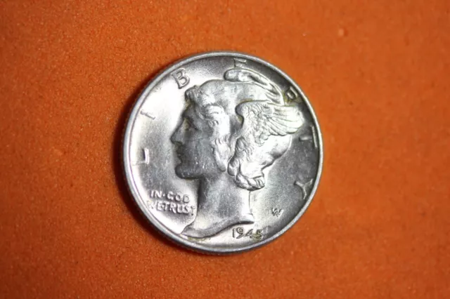 Estate Find 1945 Mercury Dime!  #K34562