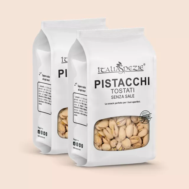 Pistacchi Tostati - Senza Sale  - Italia Spezie - Italia Spezie®