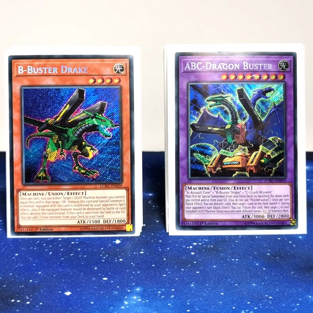 YUGIOH ABC DRAGON Buster Deck English. Seto Kaiba. Tournament Ready ...