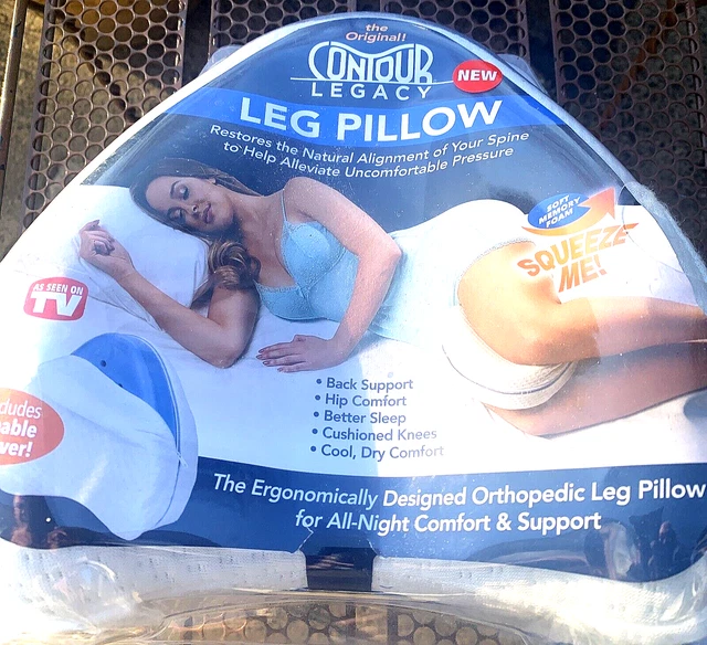Almohada para piernas Contour Legacy reduce la presión en las rodillas luminosas inferiores ENVÍO RÁPIDO