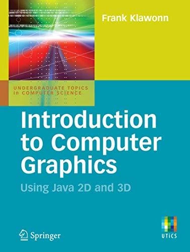 INTRODUCTION TO COMPUTER Graphics Using Java 2D and 3D Undergra $3.98 ...