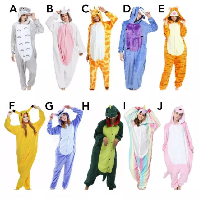 Adult Kigurumi Animal Fancy Pajama Halloween Christmas Cosplay Costume Sleepwear