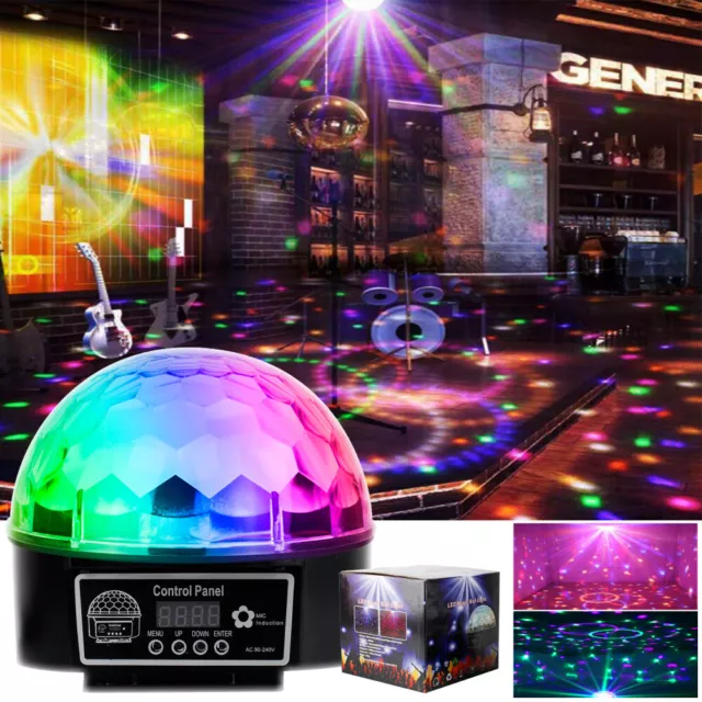 Wewoo - Boule à facette YK2278 3W Fête activée DJ Eclairage RBG Disco Ball  Lampe Stroboscopique Scène Par Lumière Avec 7 ModesSans Télécommande -  Boules à facettes - Rue du Commerce